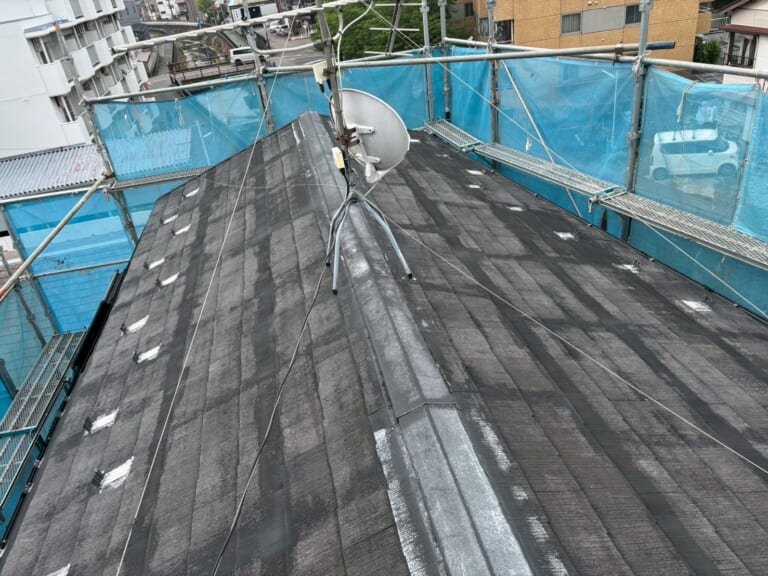 アスベストが含まれるスレート屋根