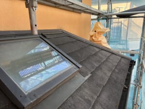 施工前の屋根