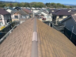 施工前の屋根