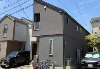 東京都練馬区 - スレート屋根からスーパーガルテクトに葺き替えと外壁塗装工事