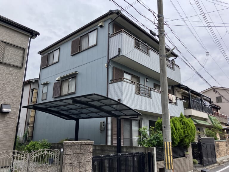 施工後の家