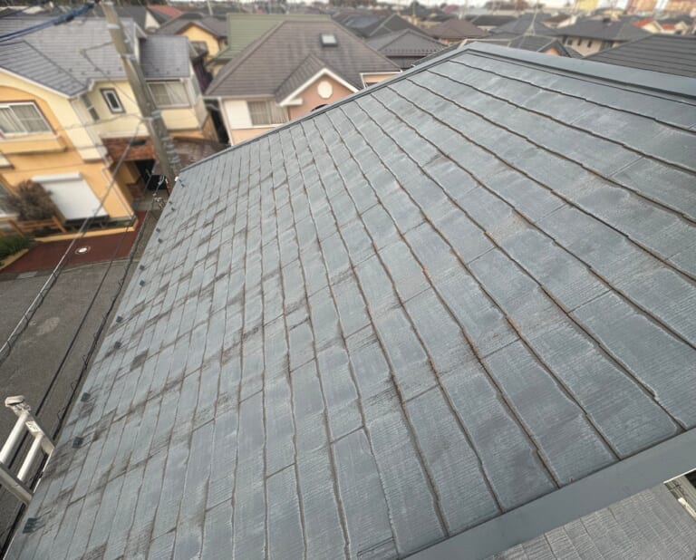 施工前の屋根
