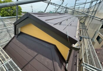 施工後の屋根