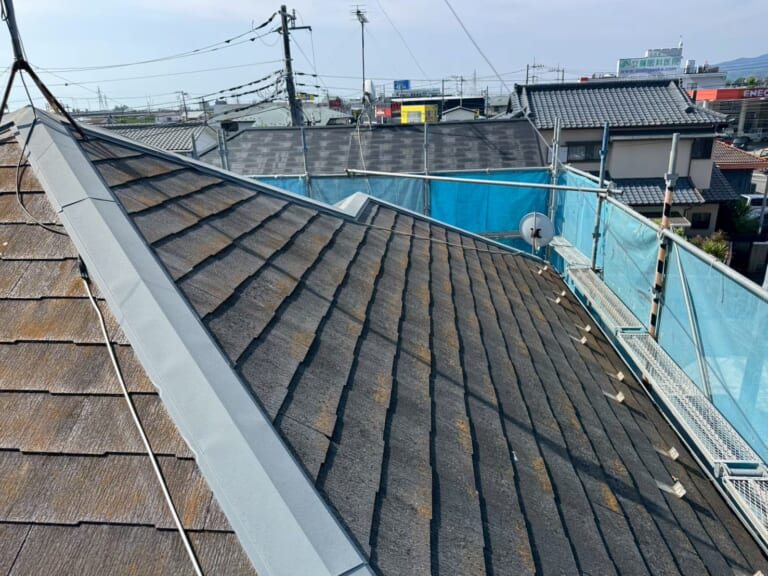 既存屋根施工前写真