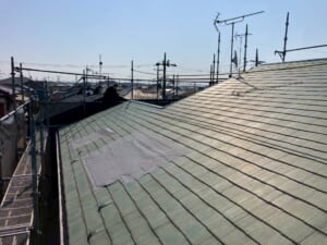 施工前の屋根