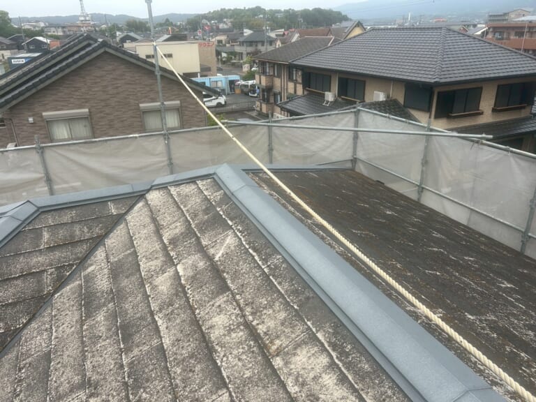 ノンアスベストのスレート屋根