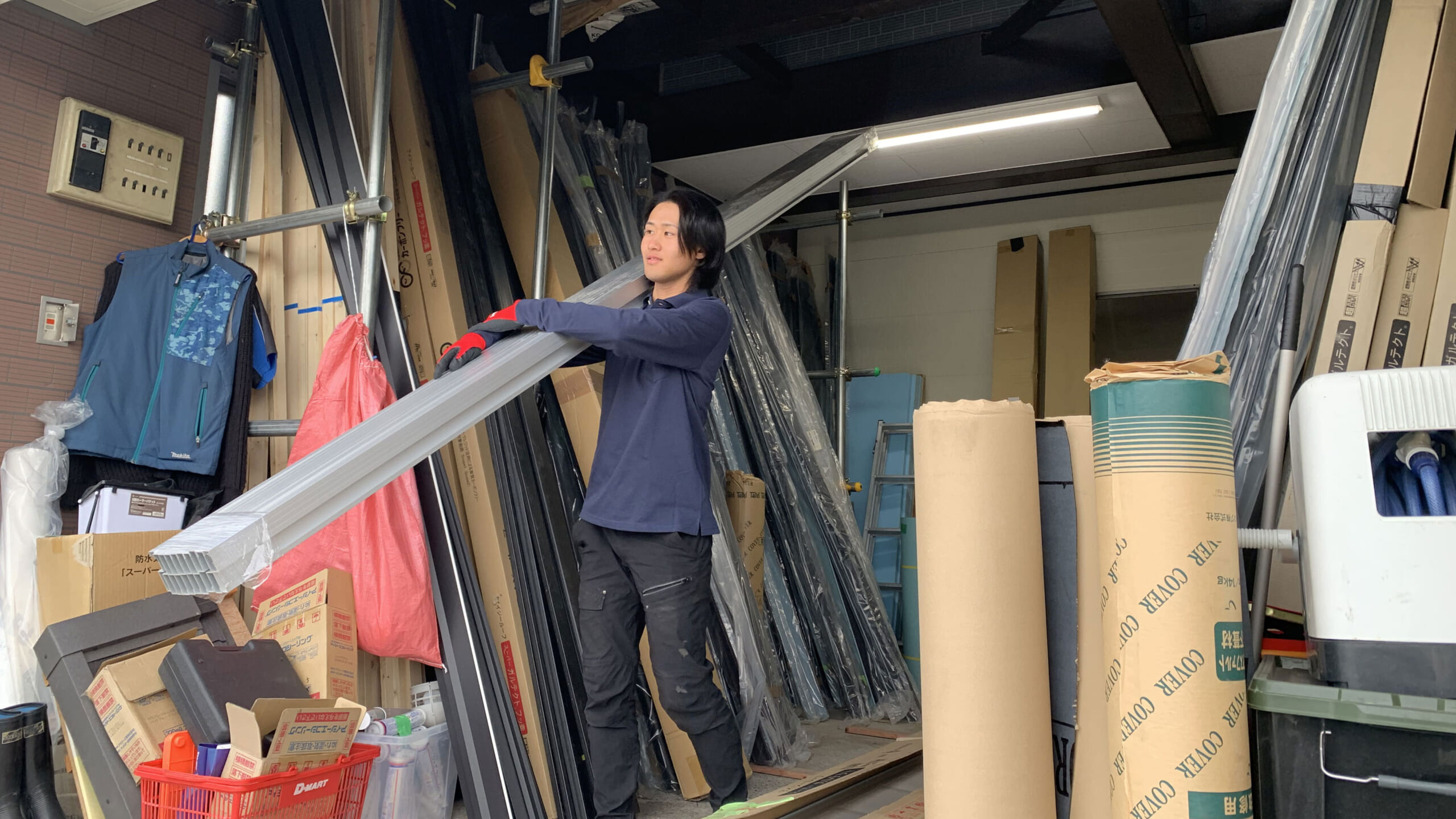 施工管理の様子