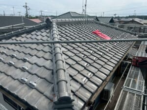 施工前の屋根