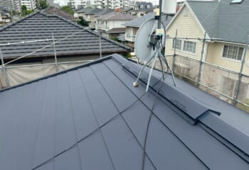 テイガクが屋根リフォームした工事例