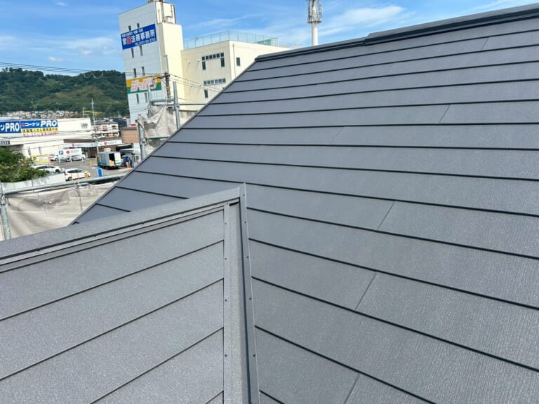 施工後の屋根