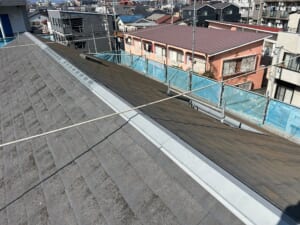 施工前の屋根