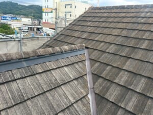 施工前の屋根