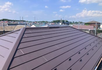 横須賀市でテイガクが工事した屋根