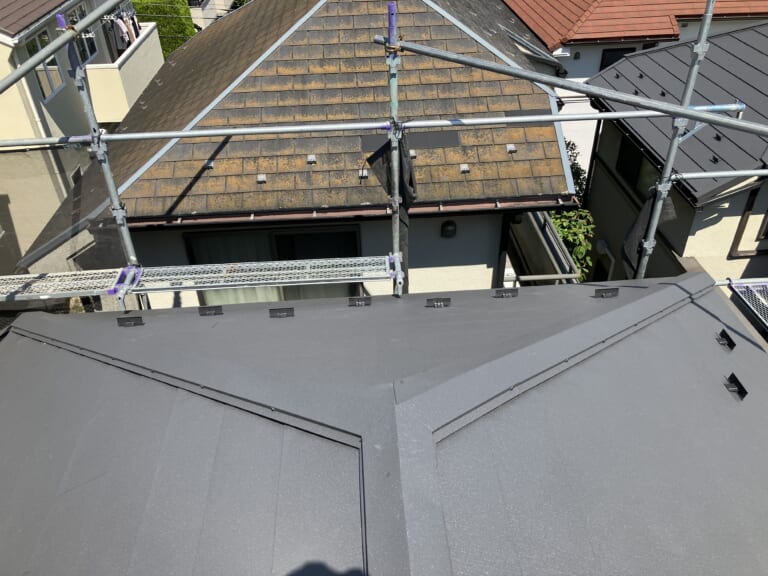 スーパーガルテクト施工後