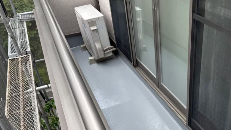 ベランダの床