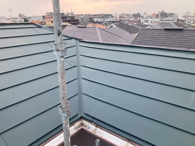 屋根本体張り
