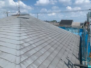 施工前の屋根