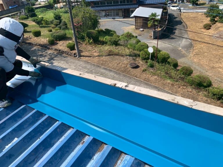 新設雨押え板金