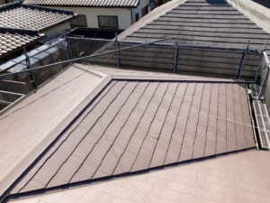 施工前の屋根