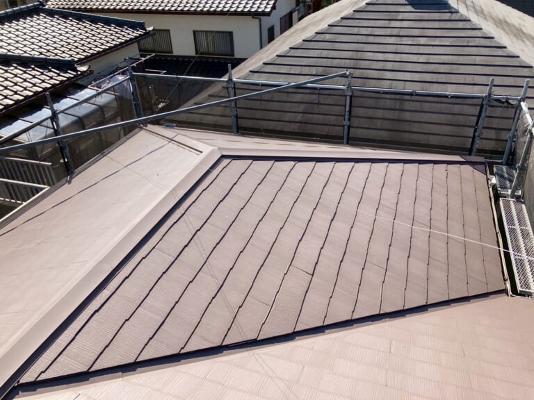 施工前の屋根