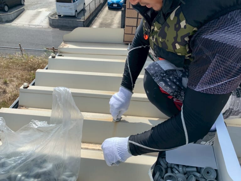 キャップ取付手順