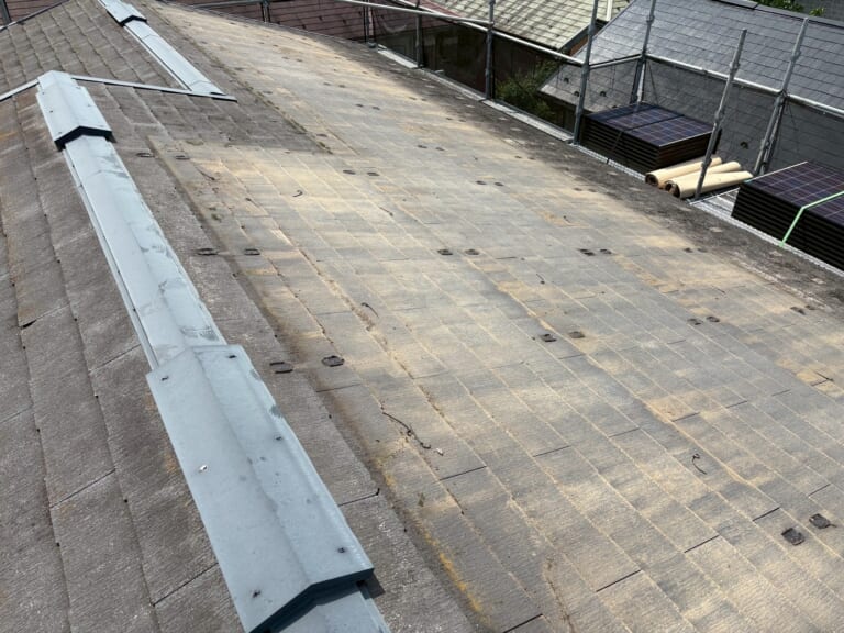 太陽光パネル取りはずし