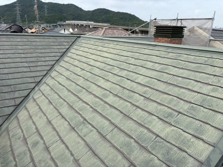 アスベストの含まれるスレート屋根