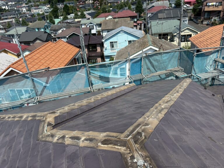 屋根材施工前
