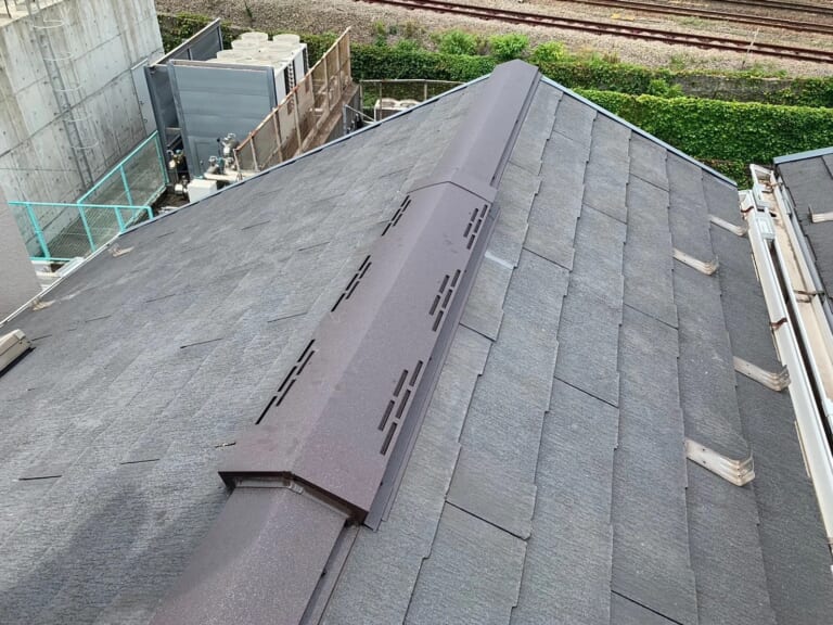 換気棟取り付け