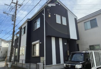 神奈川県綾瀬市 - ノンアスベスト屋根を金属屋根に葺き替え工事と外壁塗装