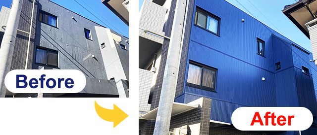 集合住宅のビフォーアフター