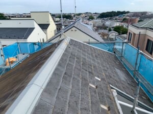 施工前の屋根