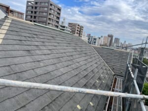 施工前の屋根