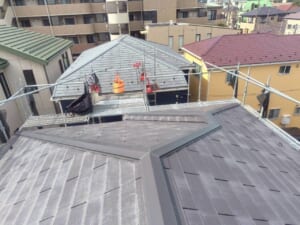 工事前の屋根