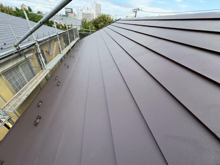 屋根本体張り