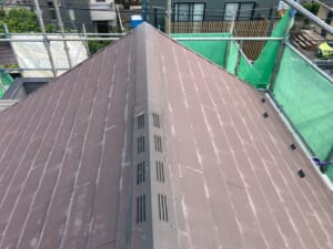 施工前の屋根