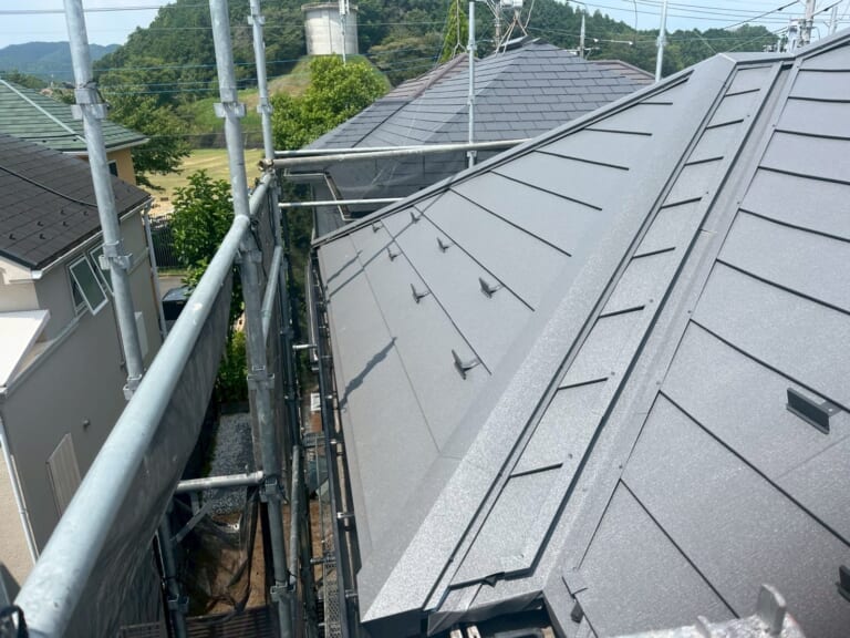 施工後の屋根