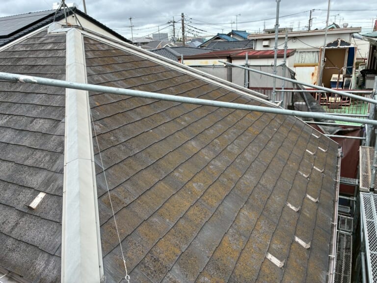 屋根施工前写真