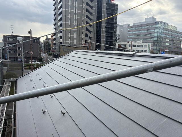 スーパーガルテクト施工後