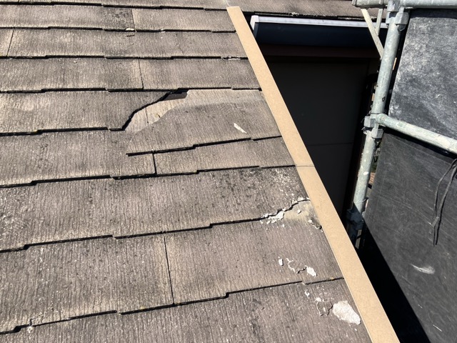 既存のスレート屋根