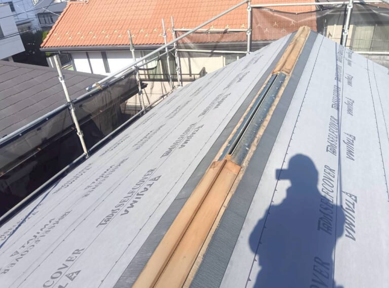 既存スレート屋根