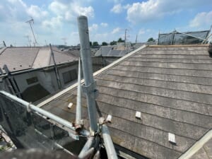 施工前の屋根