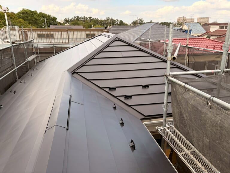 リフォーム後の屋根