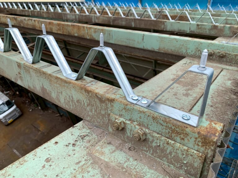 タイトフレーム新設写真