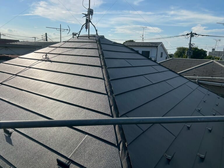 屋根本体張り