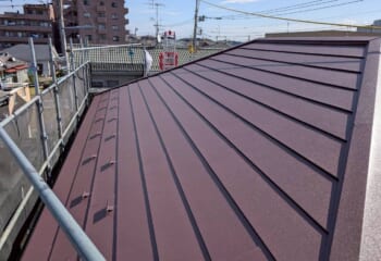 施工後の屋根