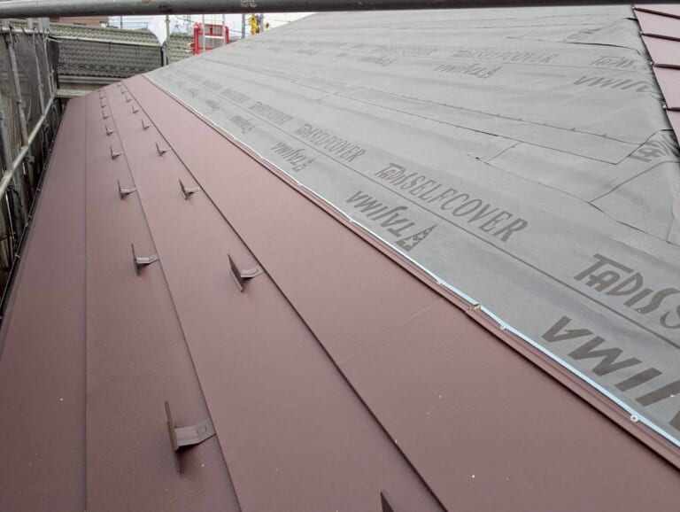 スーパーガルテクト張り付け