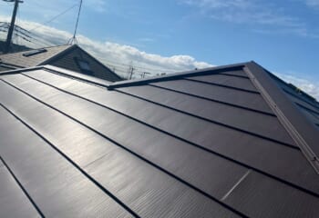 栃木県宇都宮市 - IG工業 スーパーガルテクトフッ素で屋根カバー工法