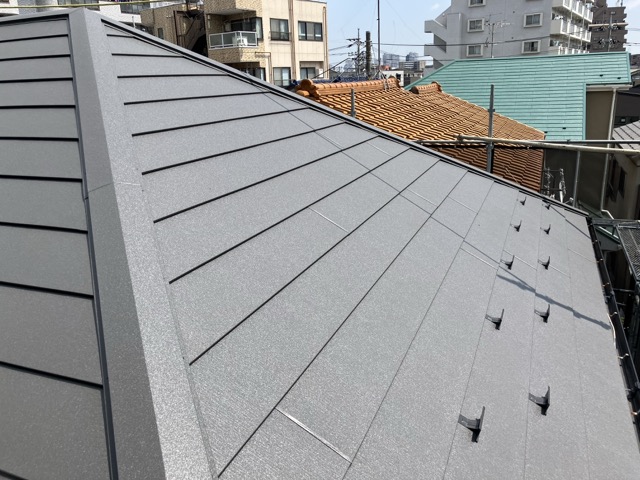 施工後の屋根