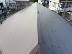 施工後の屋根